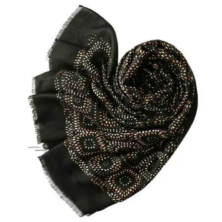 Geometric Scarf Shawl – 180 × 88 cm detail
