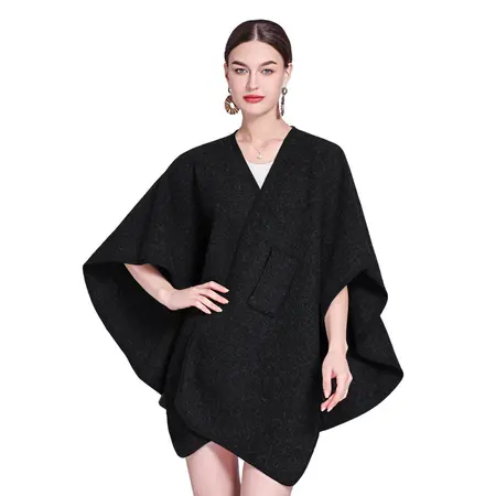 Knit Poncho detail