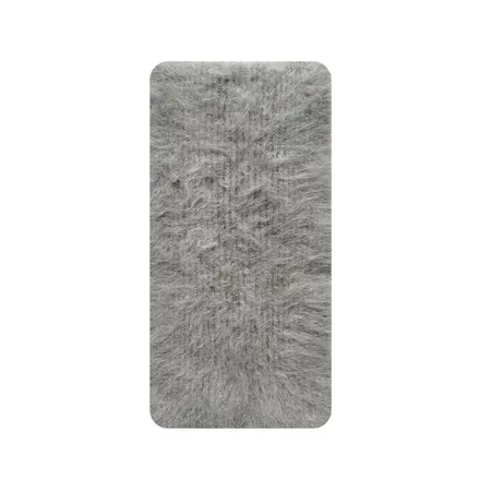 Women's 78% Alpaca Solid Color Knit Scarf Shawl – 160 × 18 cm detail