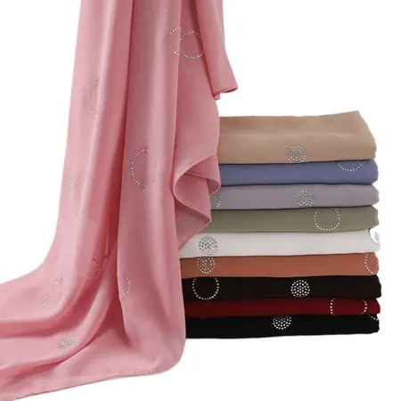 Chiffon Scarf Shawl detail