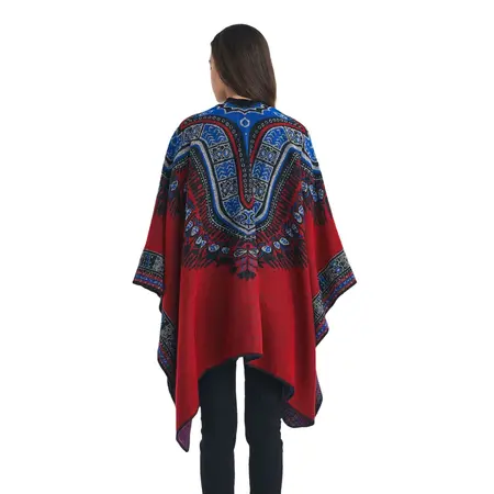 Women's Faux Cashmere Scarf Shawl – 150 × 130 cm detail