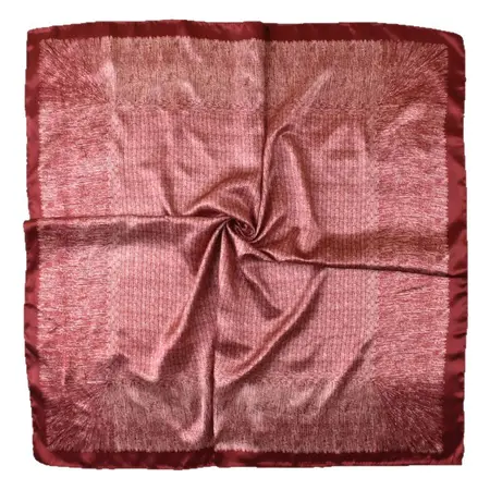 Geometric Polka Dot Printed Scarf Shawl – 90 × 90 cm detail