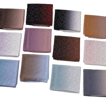 Chiffon Gradient Scarf Shawl detail