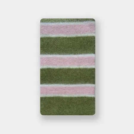 Women's Wool Blend Striped Brushed Scarf Shawl – 160 × 19 cm detail
