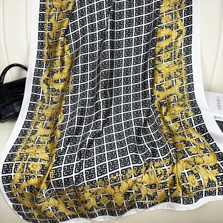 Silk Scarf Shawl – 90 × 180cm detail