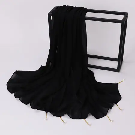 Chiffon Hijab detail