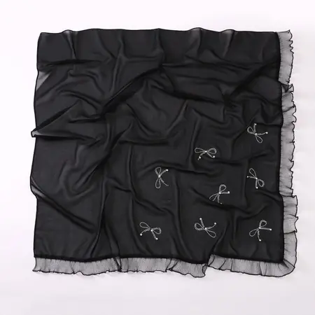 Chiffon Hijab detail