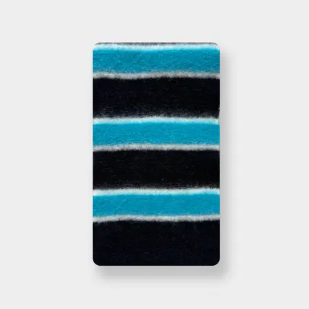 Women's Wool Blend Striped Brushed Scarf Shawl – 160 × 19 cm detail