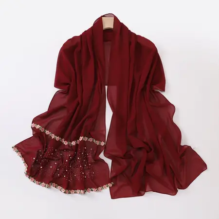 Chiffon Hijab detail