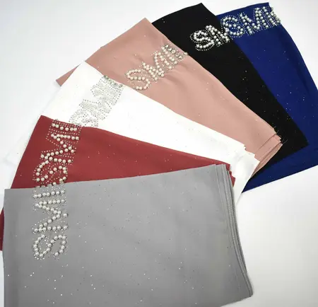 Chiffon Hijab detail