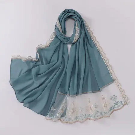 Chiffon Hijab detail