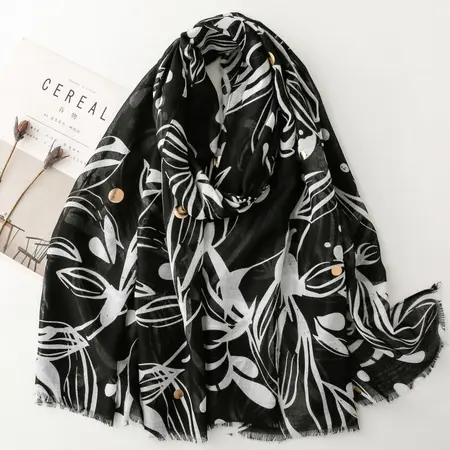 Printed Scarf Shawl – 180 × 88 cm