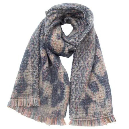 Unisex Jacquard Scarf Shawl – 190 × 40 cm detail