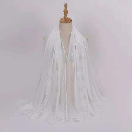 Chiffon Hijab detail
