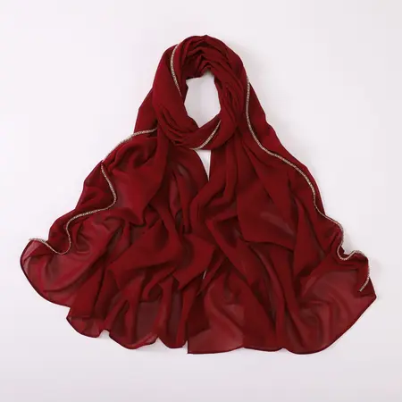 Chiffon Hijab detail