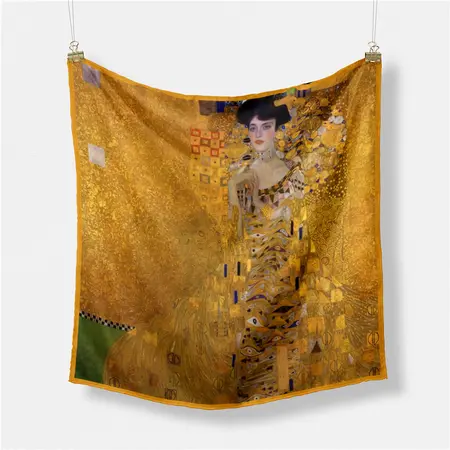 Printed Scarf Shawl – 53 × 53 cm detail