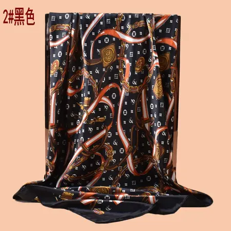 Printed Scarf Shawl – 90 × 90 cm detail