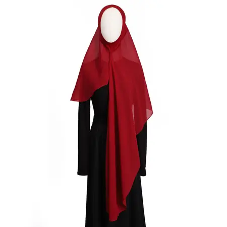 Chiffon Headscarf detail