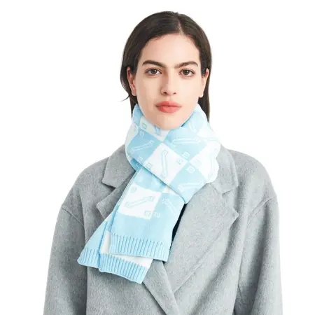 Unisex Plaid Scarf Shawl – 160 × 28 cm