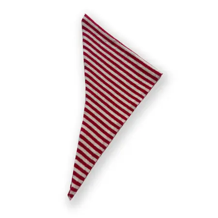 Women's 30% Wool Striped Scarf Shawl – 110 × 40 cm detail