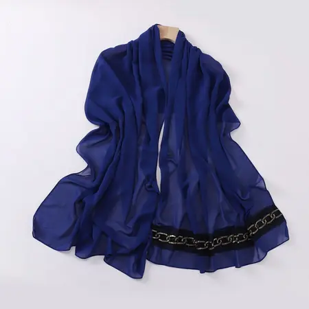 Chiffon Headscarf detail