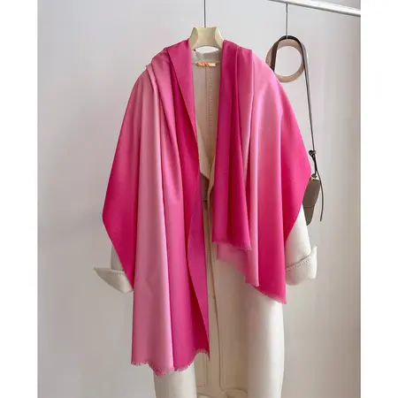 Women's Faux Cashmere Scarf Shawl – 70 × 200 cm detail