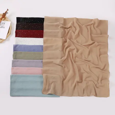 Chiffon Hijab detail