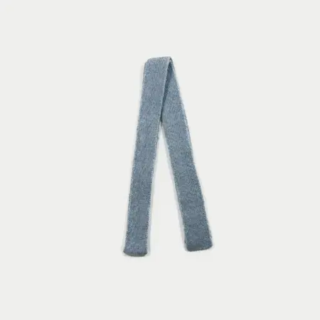 Wool Blend Solid Color Knit Lightweight Scarf Shawl – 170 × 4 cm detail