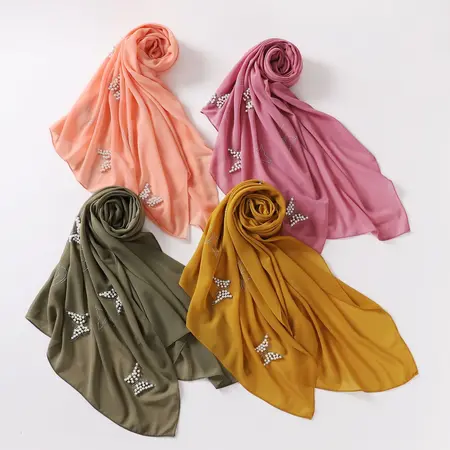 Chiffon Hijab detail