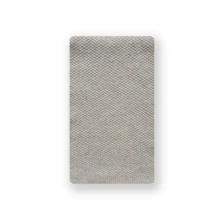 Unisex 100% Cotton Solid Color Knit Scarf – 155 × 22 cm detail