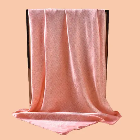 Geometric Polka Dot Printed Scarf Shawl – 90 × 90 cm detail
