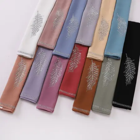 Chiffon Hijab detail