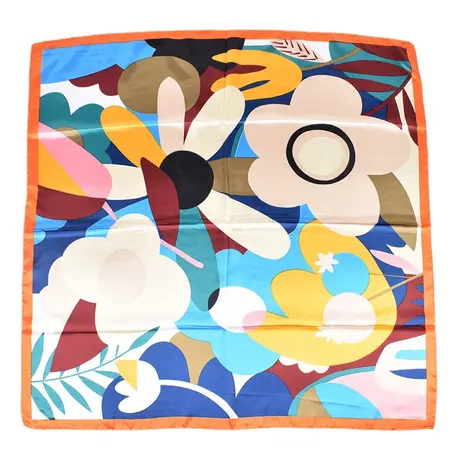 Vintage Scarf Shawl – 90 × 90 cm detail