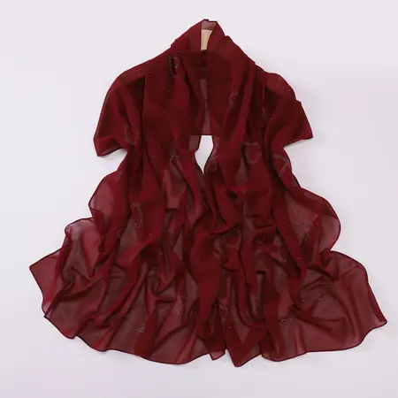 Chiffon Hijab detail