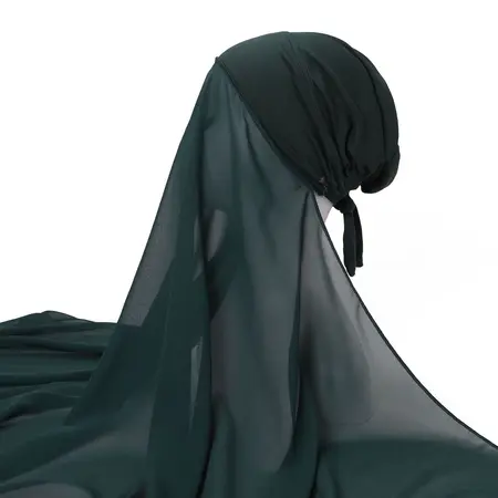 Chiffon Headscarf detail