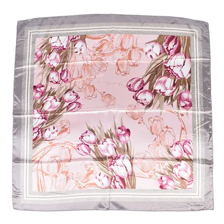 Printed Scarf Shawl – 90 × 90 cm detail