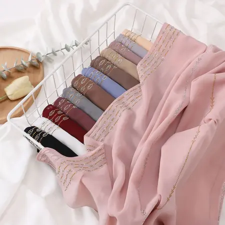 Chiffon Hijab detail