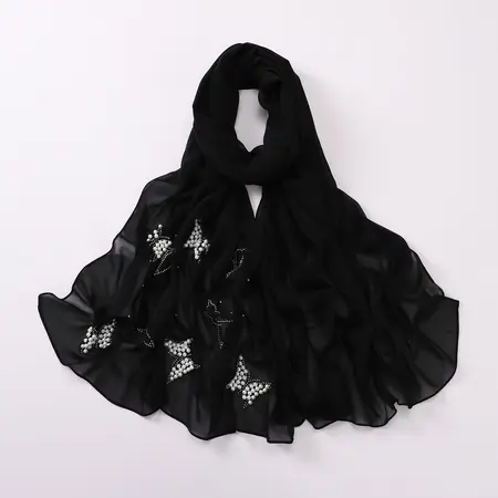 Chiffon Hijab detail