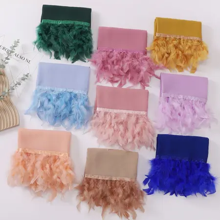 Chiffon Hijab detail