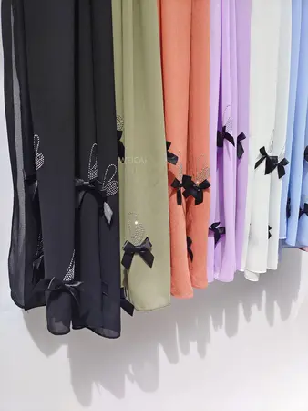 Women's Chiffon Hijab detail