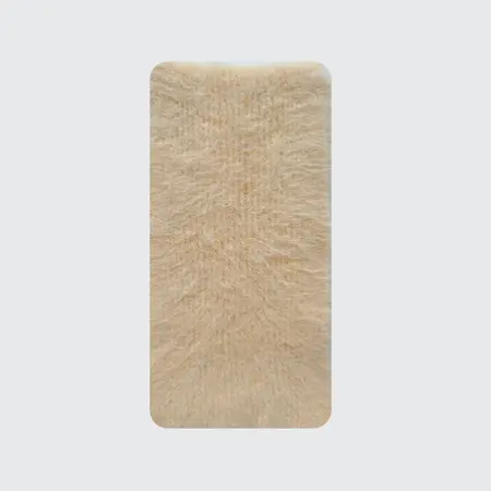 Women's 78% Alpaca Solid Color Knit Scarf Shawl – 160 × 18 cm detail