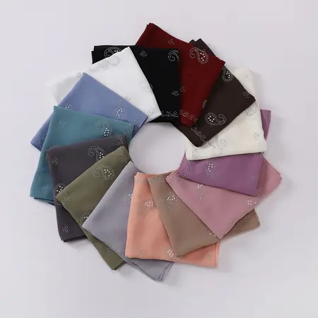 Chiffon Hijab detail