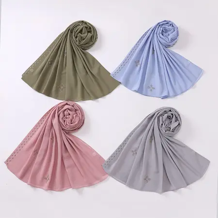 Chiffon Hijab – 70 × 170 cm detail