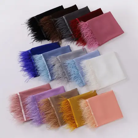 Chiffon Hijab detail