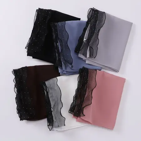 Chiffon Headscarf – 70 × 170 cm detail