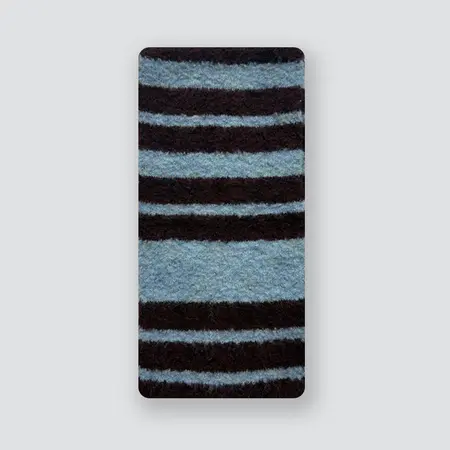 Women's Wool Striped Vintage Scarf Shawl – 180 × 20 cm detail