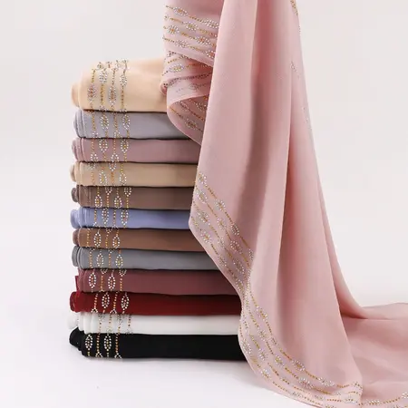 Chiffon Hijab detail