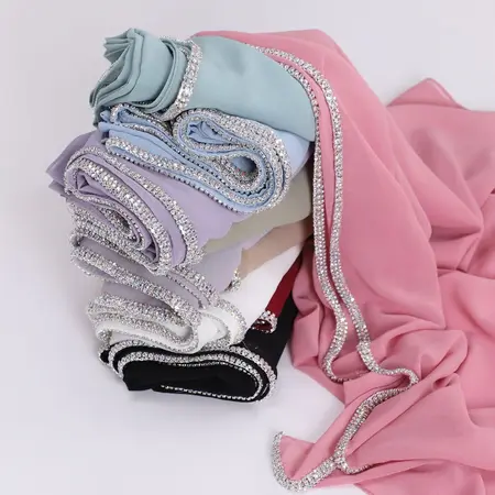 Chiffon Hijab detail