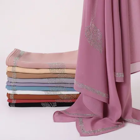Chiffon Hijab detail