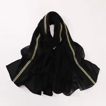Chiffon Headscarf detail